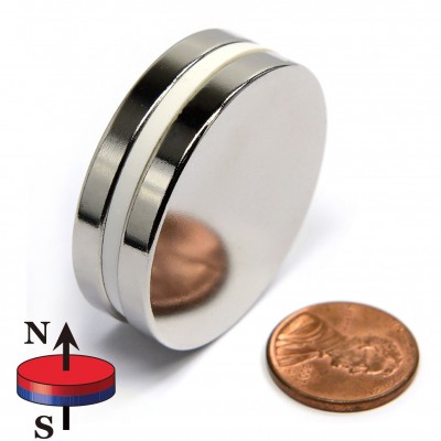 Wholesale Strong Disc Ndfeb/Neodymium Magnet  with 3M Sticker