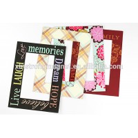 Customized fridge magnet paper magnetic photo frames for promotional gift